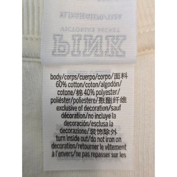 Victoria Secret Pink Athletic Hiking Lounge Women's Cream Sweatshirt XL - Picture 4 of 4